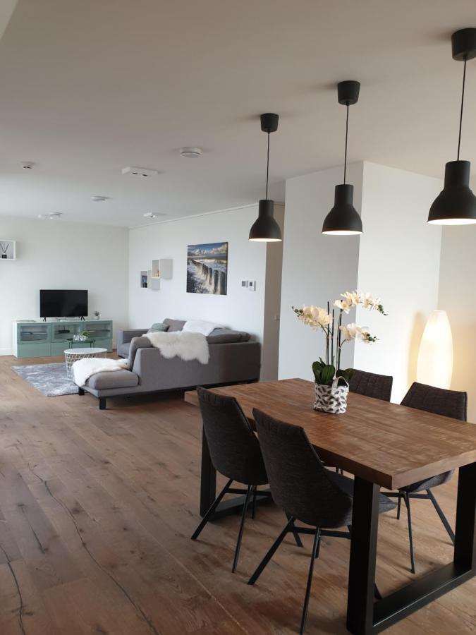 Penthouse Windkracht 10 Aan Het Strand Van Кадзанд-Бад Экстерьер фото