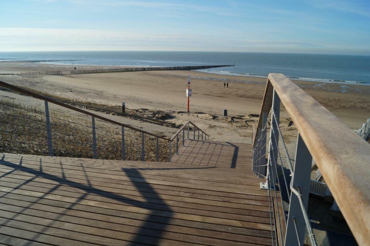 Penthouse Windkracht 10 Aan Het Strand Van Кадзанд-Бад Экстерьер фото