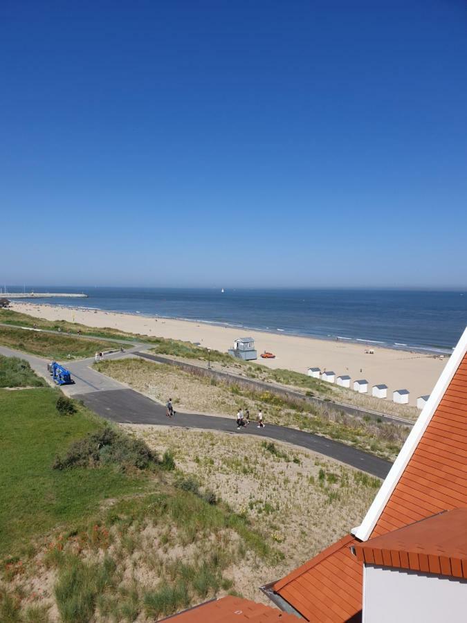 Penthouse Windkracht 10 Aan Het Strand Van Кадзанд-Бад Экстерьер фото